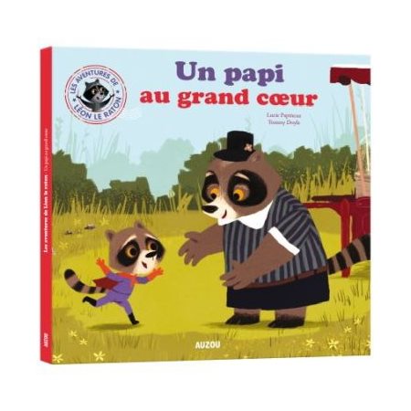 Un papi au grand coeur : Léon le raton : Mes grands albums : Couverture rigide