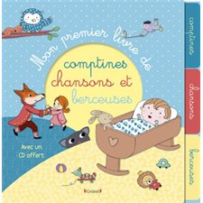 Mon premier livre de comptines, chansons et berceuses : Livre + CD