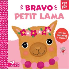 Bravo petit lama : Patapon. Livre à toucher