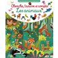 Les animaux : Cherche, trouve et compte : Les livres jeux