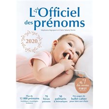 L'officiel des prénoms 2020 : Plus de 12 000 prénoms, statistiques, étymologies, tendances