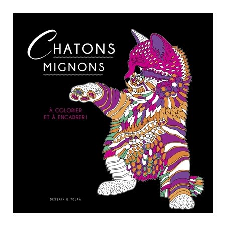 Chatons mignons : À colorier et à encadrer !