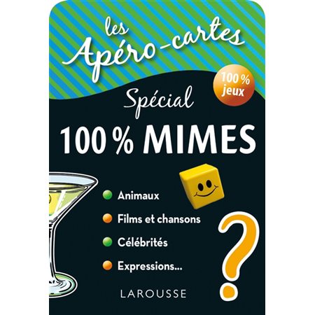 Les apéro-cartes spécial 100 % mimes