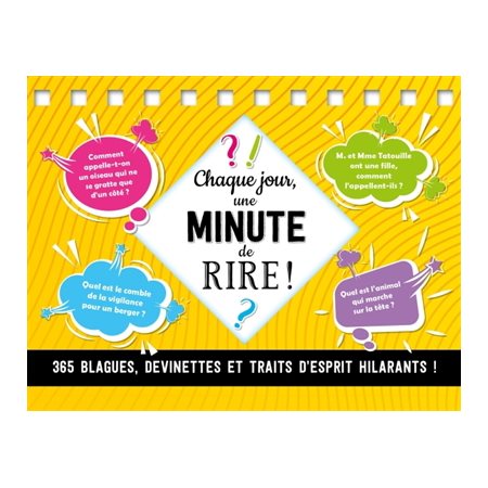 Chaque jour, une minute de rire !