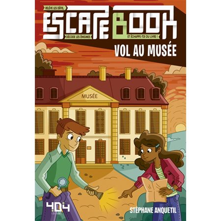 Vol au musée : Escape book