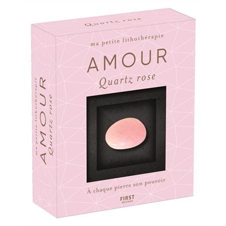 Quartz rose : Ma petite lithothérapie : Amour