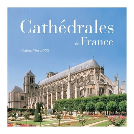 Cathédrales de France : Calendrier 2020