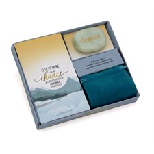 Ma petite pierre de chance : Coffret avec 1 livre de la chance + 1 jade + 1 pochette