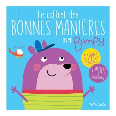 Le coffret des bonnes manières avec Bumpy