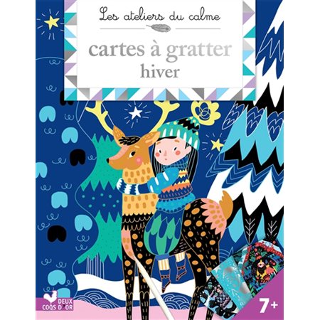 Cartes à gratter hiver : 7 + : Les ateliers du calme