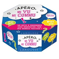 Apéro ni vu ni connu