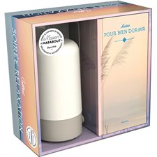 Coffret veilleuse nomade : 1 livre de recettes d'infusion + 1 lampe aux couleurs changeantes