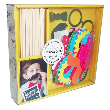 Photobooth : Coffret avec 45 accessoires pour pimper une fête !