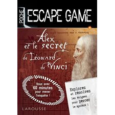 Alex et le secret de Léonard de Vinci : Escape game, poche