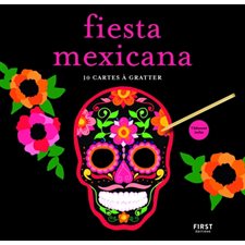 Fiesta mexicana : 10 cartes à gratter : 1 bâtonnet inclut