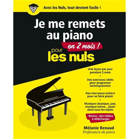 Je me remets au piano en 2 mois pour les nuls