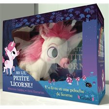 Au lit, petite licorne ! : Coffret avec 1 livre et 1 peluche de licorne