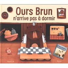 Ours Brun n'arrive pas à dormir