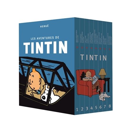 Les aventures de Tintin : Coffret intégrale : Bande dessinée