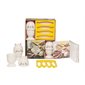 J'peux pas, j'ai brunch avec mon chat : Coffret avec 1 livre de recettes + 2 coquetiers chats + 1 pl