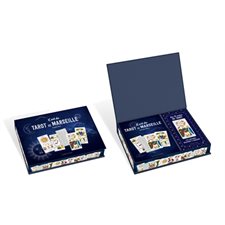 L'art du tarot de Marseille : Coffret contenant 1 livre explicatif + 1 jeu de 78 cartes