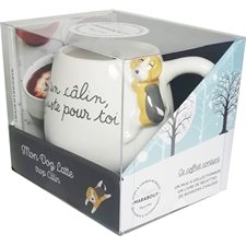 Mon dog latte trop câlin : Coffret avec 1 livre + 1 mug avec chien