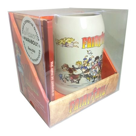 Mug Fairy Tail : Coffret avec 1 livre de recettes + 1 mug