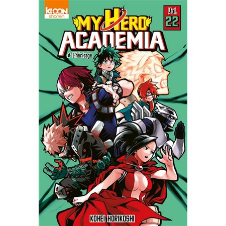 My hero academia T.22 : L'héritage : Manga : JEU
