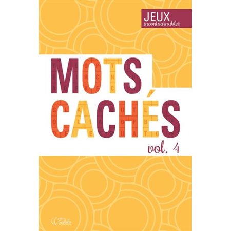 Mots cachés T.04 : Jeux incontournables