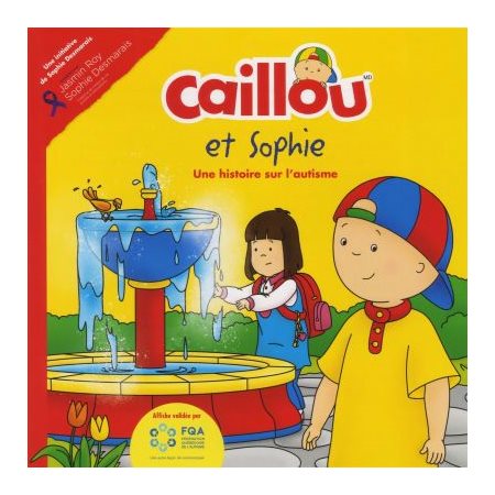 Une histoire sur l'autisme : Caillou et Sophie : Château de cartes : AVC