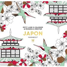 Japon : Petit livre à colorier & pensées à méditer