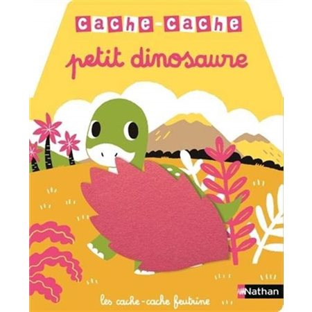 Cache-cache petit dinosaure : Les cache-cache feutrine