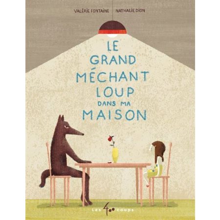 Le grand méchant loup dans ma maison : Carré blanc : HTI