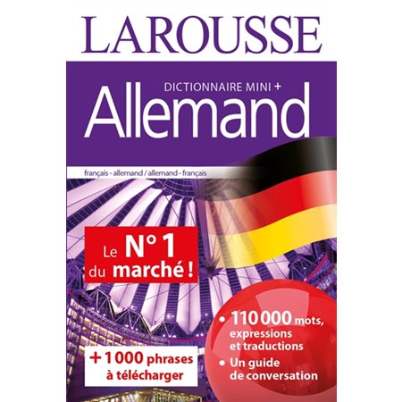 Allemand : Dictionnaire mini + : français-allemand, allemand-français; Deutsch; Miniwörterbuch + : Französisch-