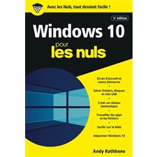 Windows 10 pour les nuls : Poche