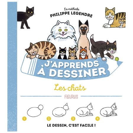 J'apprends à dessiner les chats