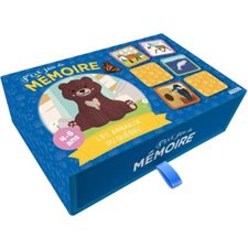 P'tit jeu mémoire : Les animaux du Québec : 4-6 ans