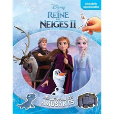 La Reine des Neiges 2 : Disney : Mes autocollants amusants : Autocollants repositionnables