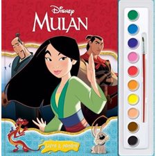 Disney Mulan : Livre à peindre