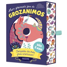 Mon premier jeu de grozanimos : Dès 3 ans : Assemble de très gros animaux ! : Mon premier jeu de