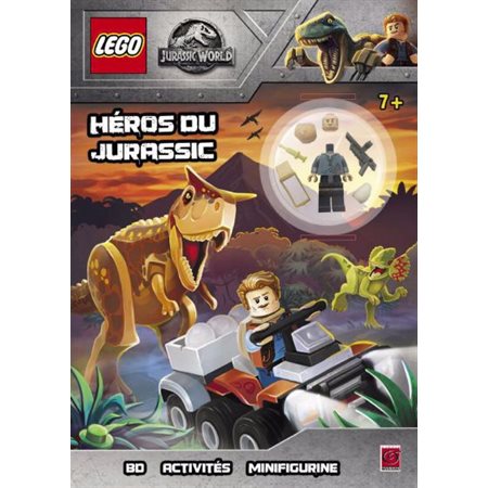Jurassic World : Héros du jurassic : BD, activités, minifigurines : 7 +