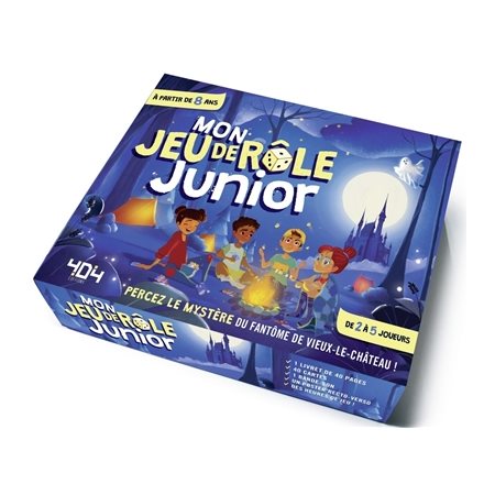 Mon jeu de rôle junior : À partir de 8 ans : De 2 à 5 joueurs : Percez le mystère du fantôme de vieu