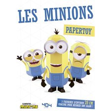 Les Minions : Une déco à créer soi-même : 3 figurines d'environ 20 cm chacune pour décorer son salon