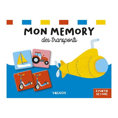 Mon memory des transports : À partir de 3 ans