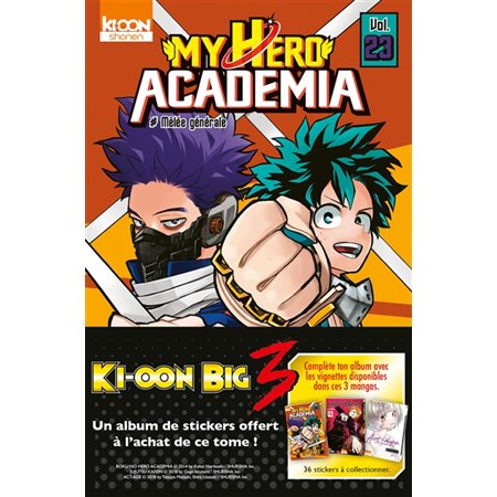 My hero academia T.23 : Mêlée générale : Manga : JEU