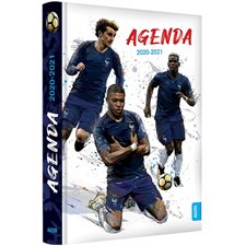 Agenda football France 2020-2021 : 1 jour  /  1 page