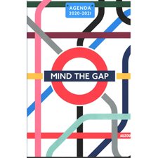Mind the gap : Agenda 2020-2021 : 1 jour  /  1 page