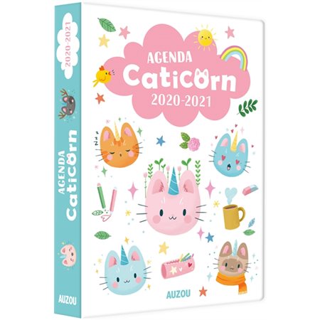 Agenda caticorn 2020-2021 : 1 jour  /  1 page