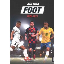 Agenda foot : Agenda 2020-2021 : 1 jour  /  1 page