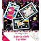 Porte-clefs à gratter : 7+ : Les ateliers du calme : 3 porte-clefs à gratter
